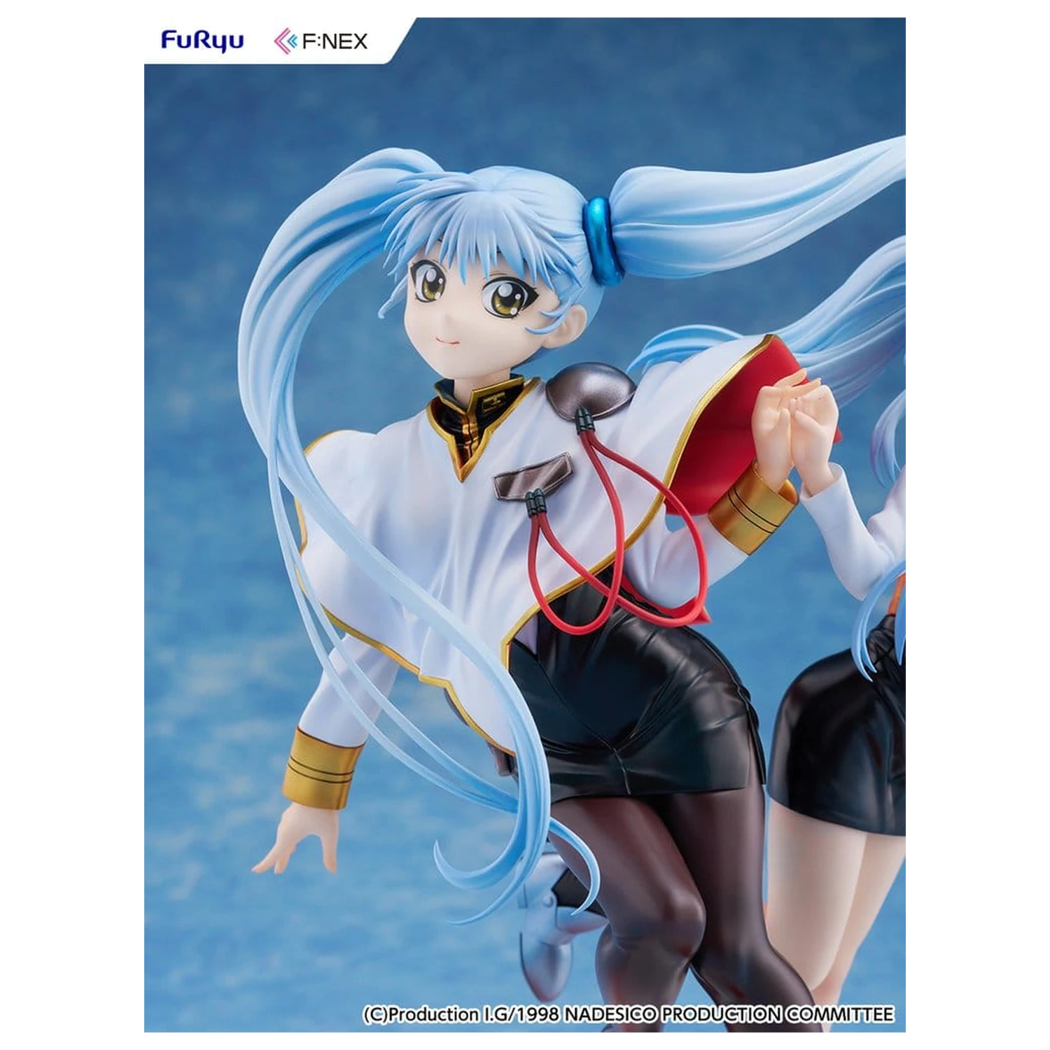Nadesico the movie The prince of darkness PVC Figure 1/7 Ruri Hoshino double ruriruri Ver. 22 cm product photo