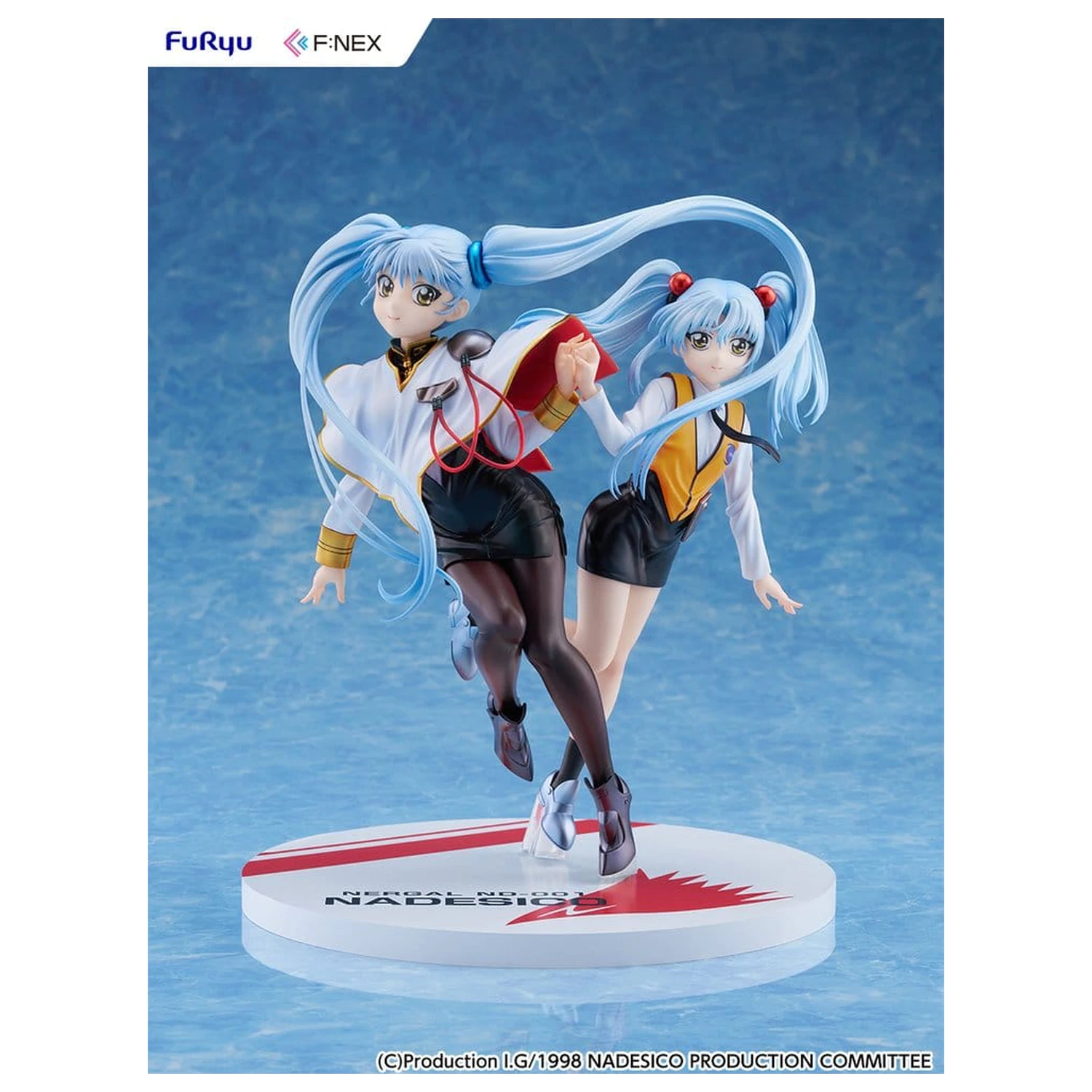 Nadesico the movie The prince of darkness PVC Figure 1/7 Ruri Hoshino double ruriruri Ver. 22 cm product photo