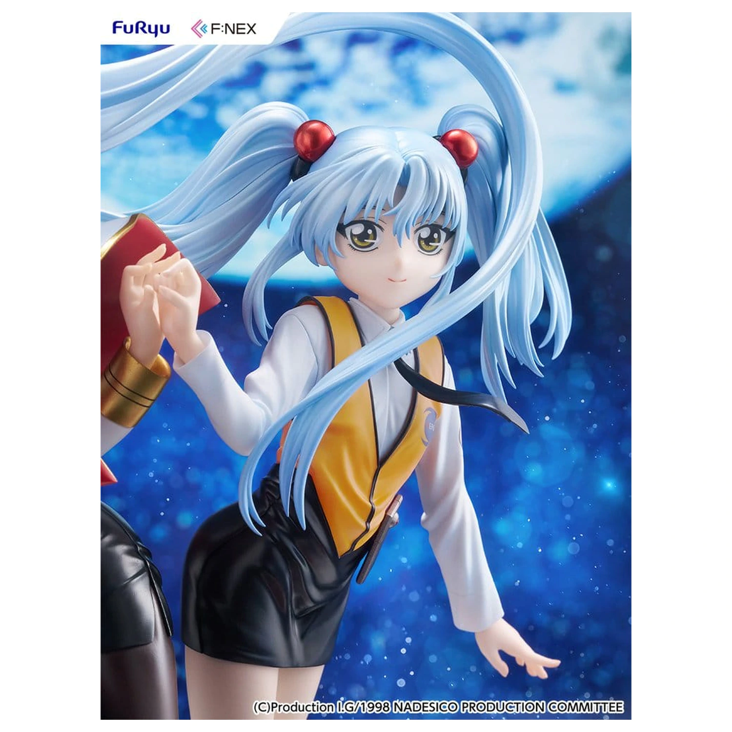 Nadesico the movie The prince of darkness PVC Figure 1/7 Ruri Hoshino double ruriruri Ver. 22 cm product photo