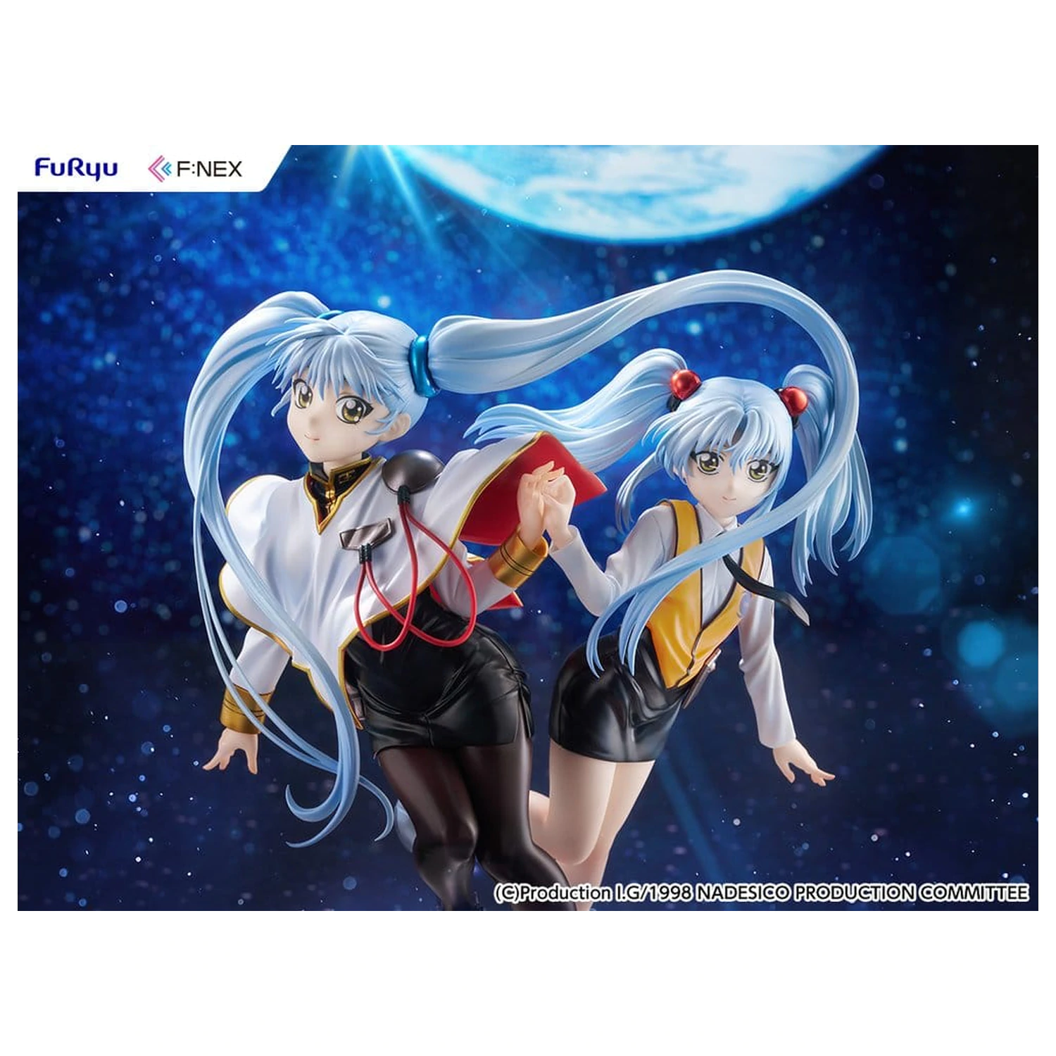 Nadesico the movie The prince of darkness PVC Figure 1/7 Ruri Hoshino double ruriruri Ver. 22 cm product photo