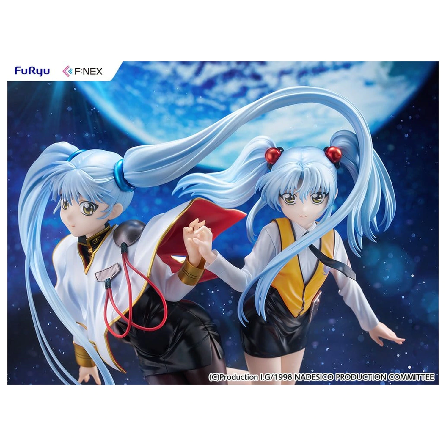 Nadesico the movie The prince of darkness PVC Figure 1/7 Ruri Hoshino double ruriruri Ver. 22 cm product photo