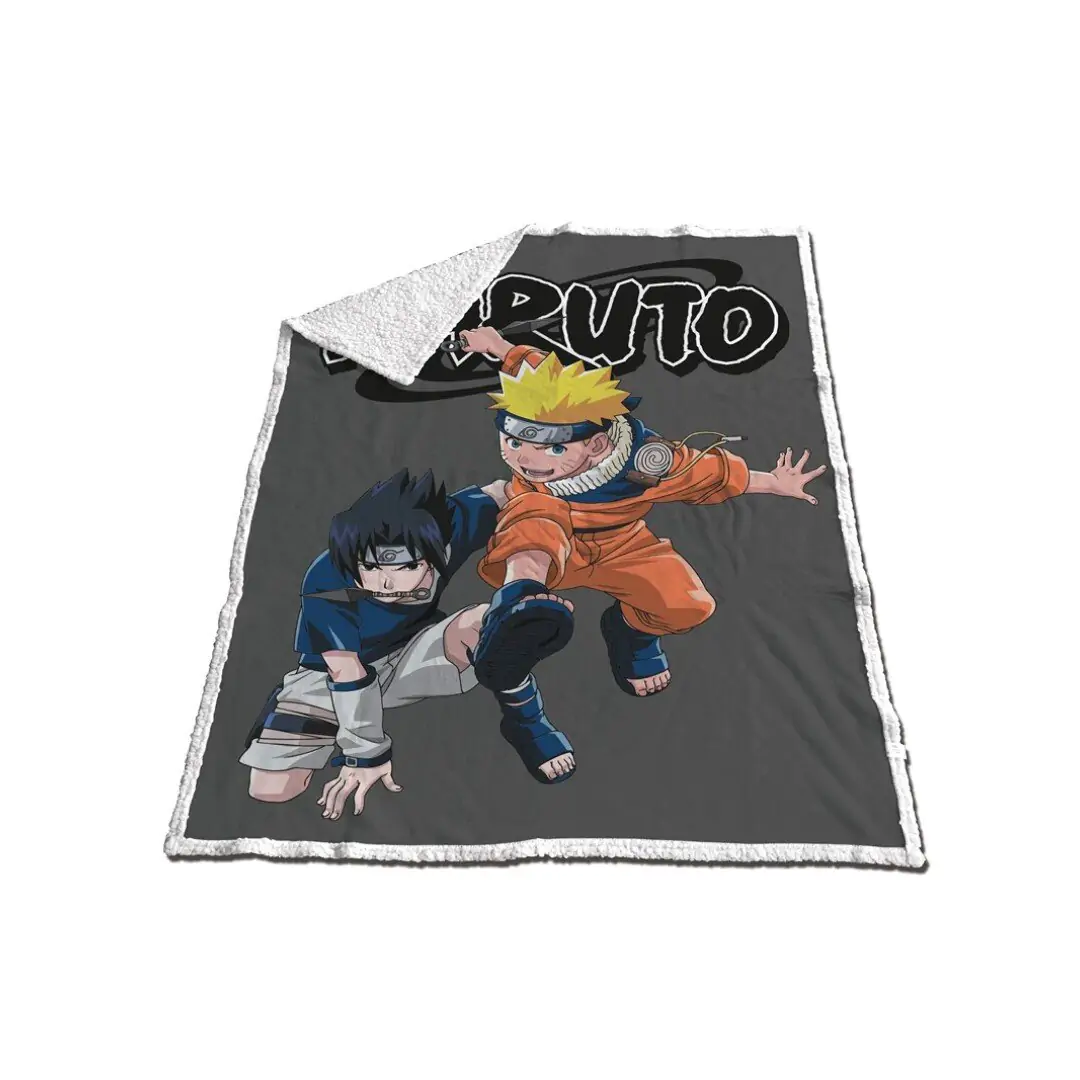 NARUTO Sherpa Blanket 120x150cm Naruto & Sasuke termékfotó