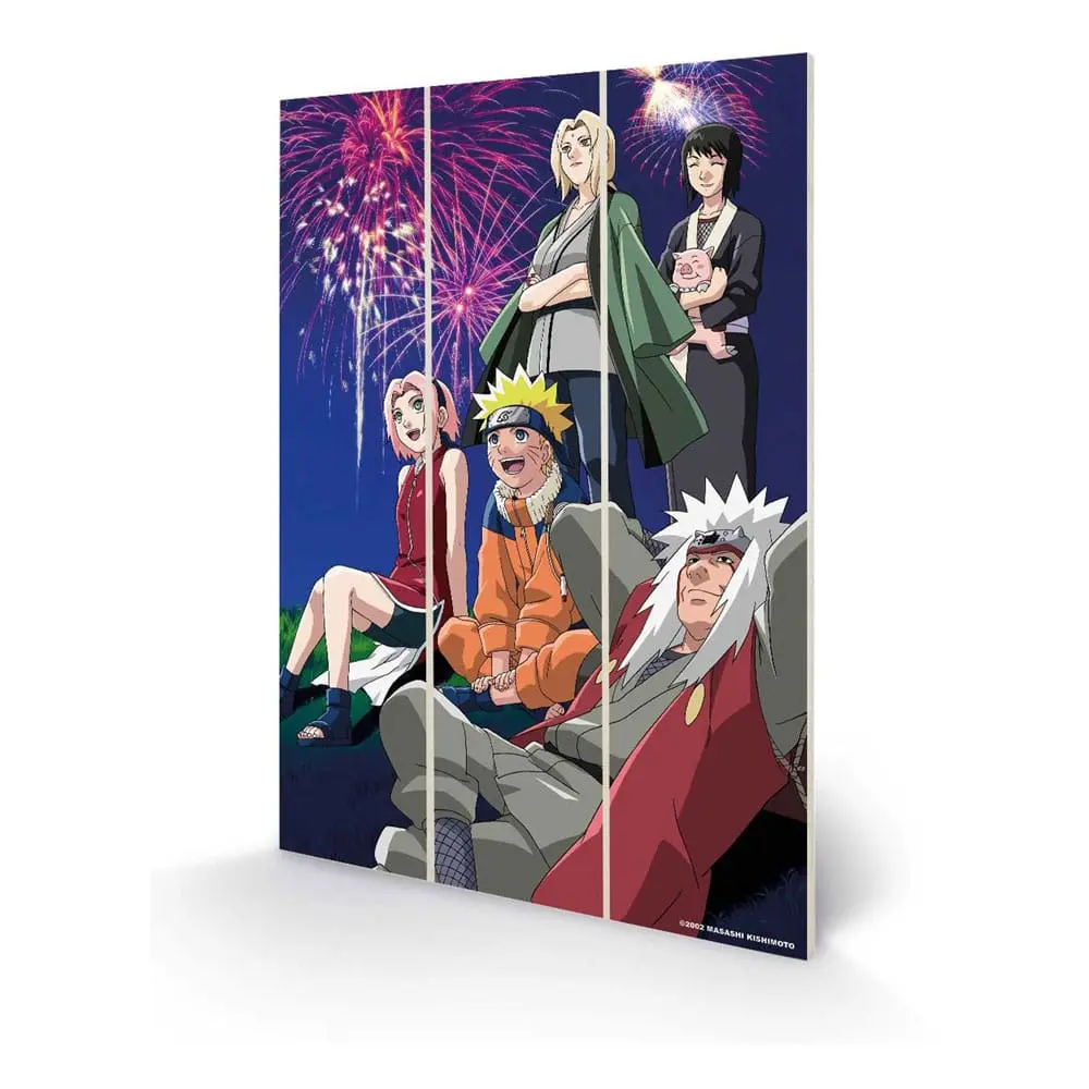Naruto Wooden Wall Art A Time For Celebration 20 x 30 cm product photo