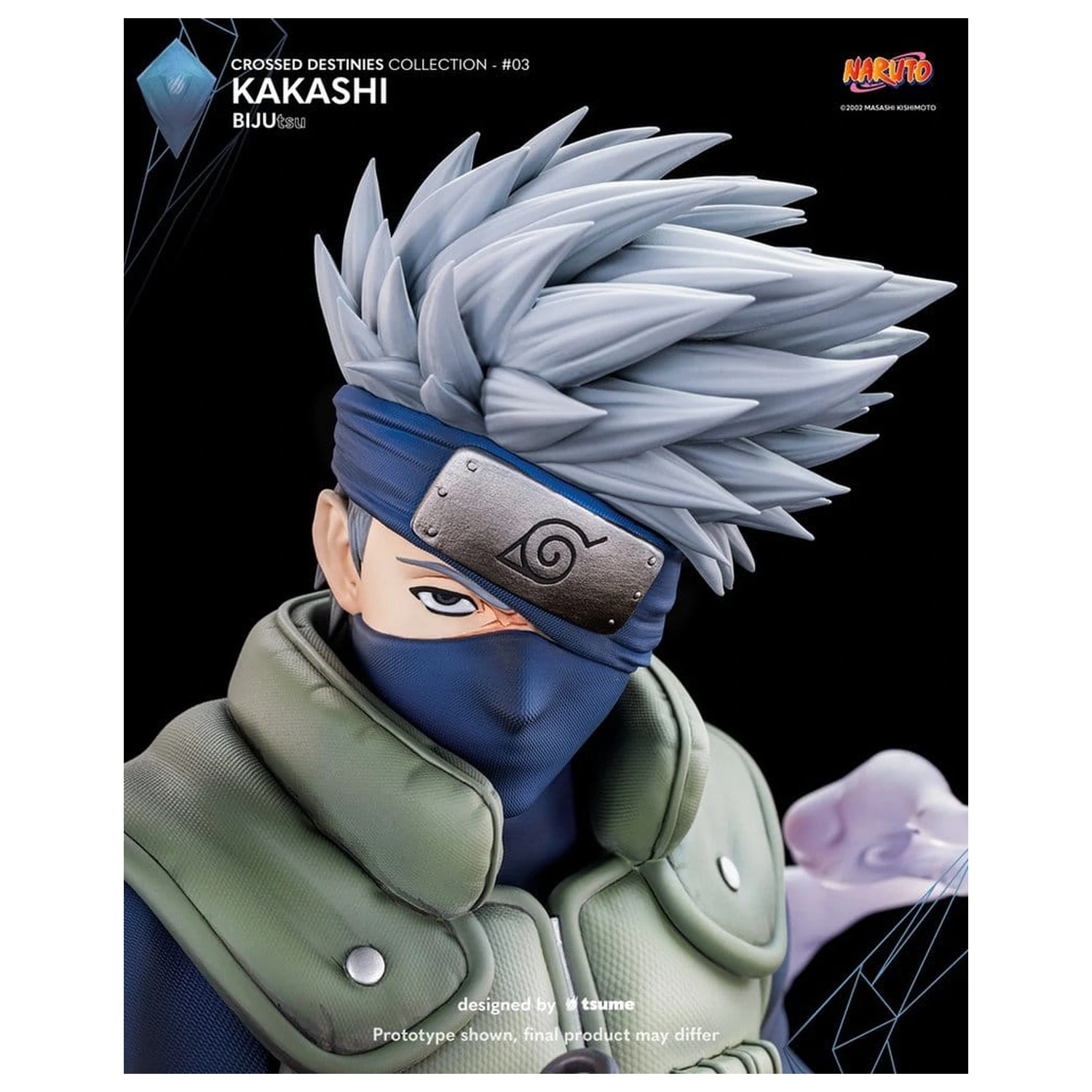Naruto Bijutsu Figure Kakashi product photo