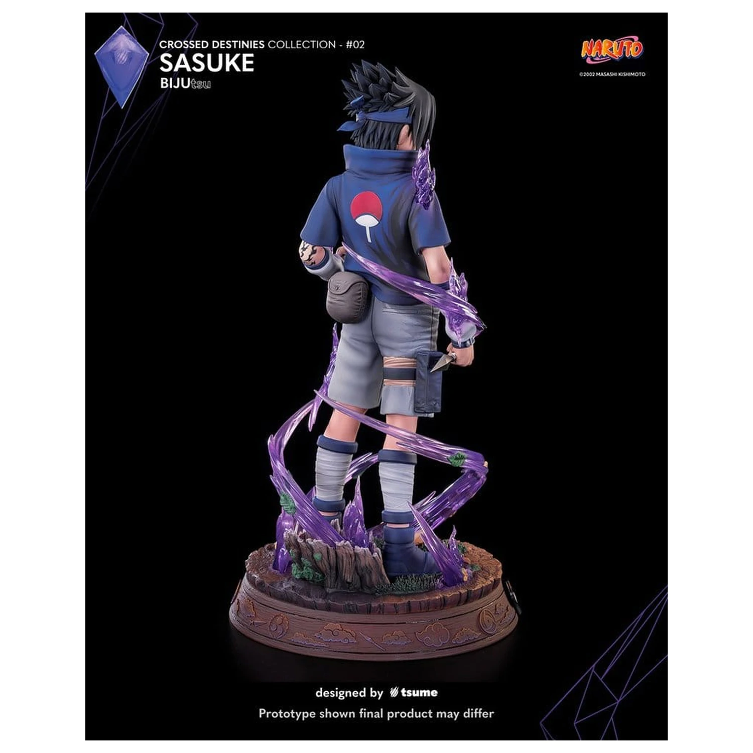 Naruto Bijutsu Figure Sasuke product photo