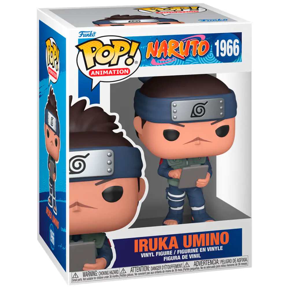 Naruto Classic Pop! Animation Vinyl Figure Iruka Umino 9 cm product photo