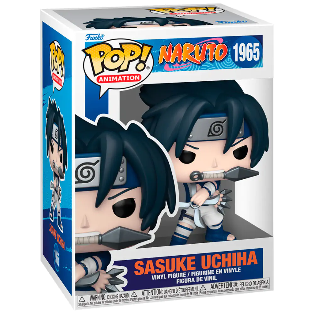 Naruto Classic Pop! Animation Vinyl Figure Sasuke 9 cm product photo