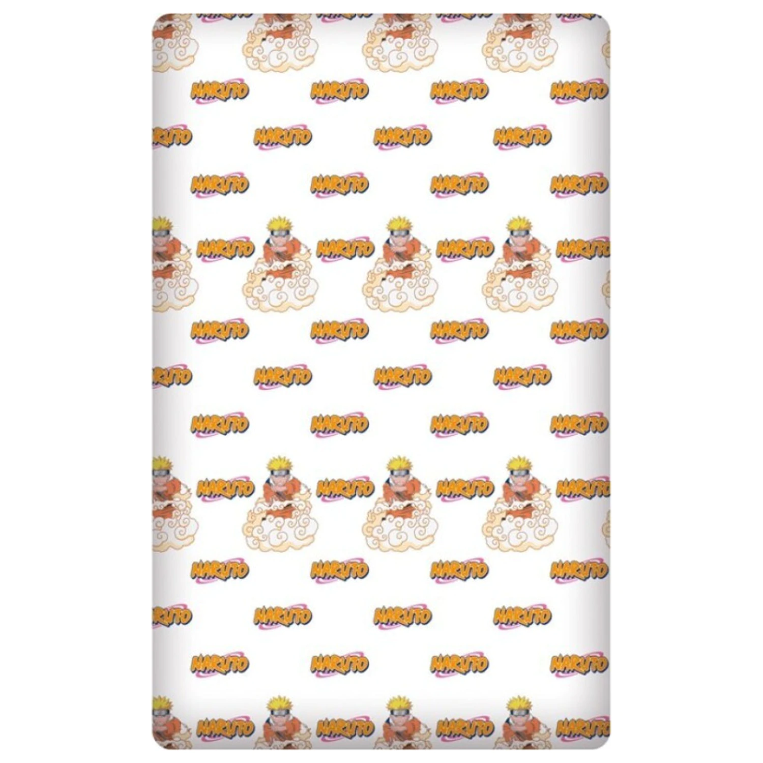 Naruto Clone Rubberized Bed Sheet 90x200 cm product photo
