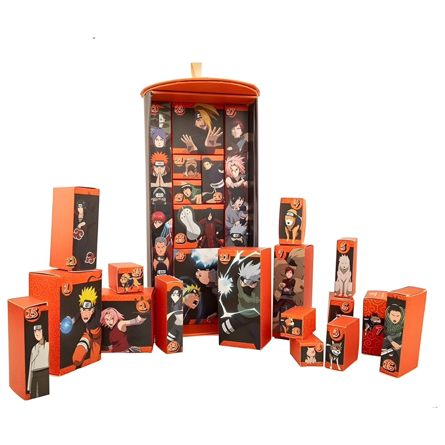 Naruto deluxe advent calendar product photo