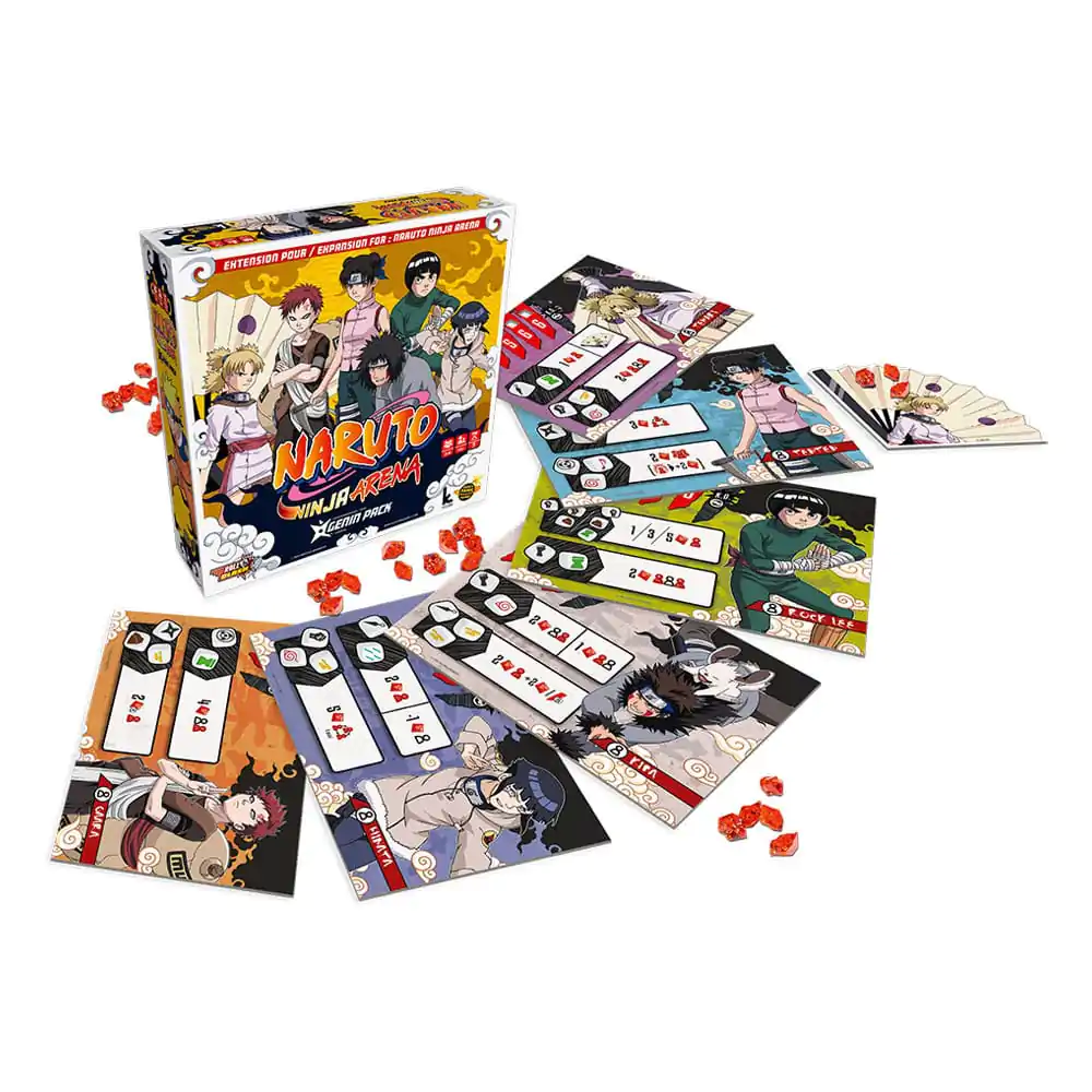 Naruto Dice Game Expansion Ninja Arena: Genin Pack product photo