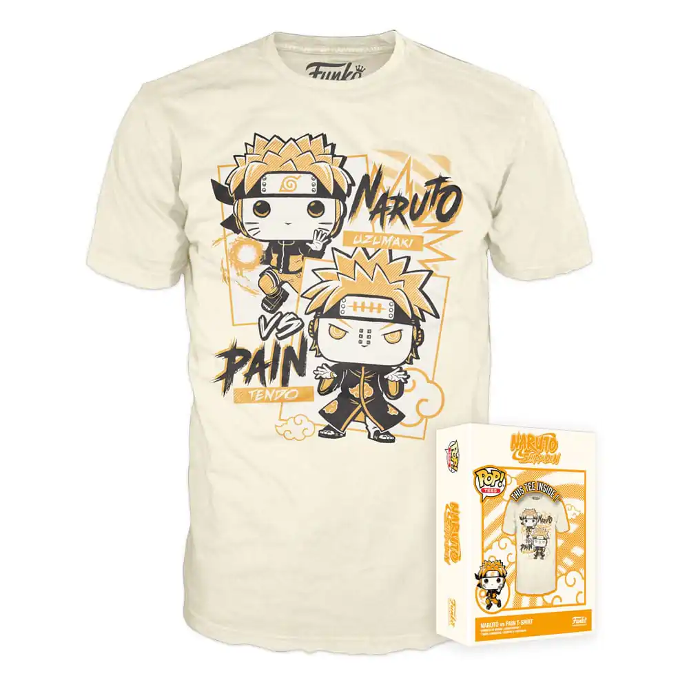 Naruto Boxed Tee T-Shirt Naruto v Pain product photo