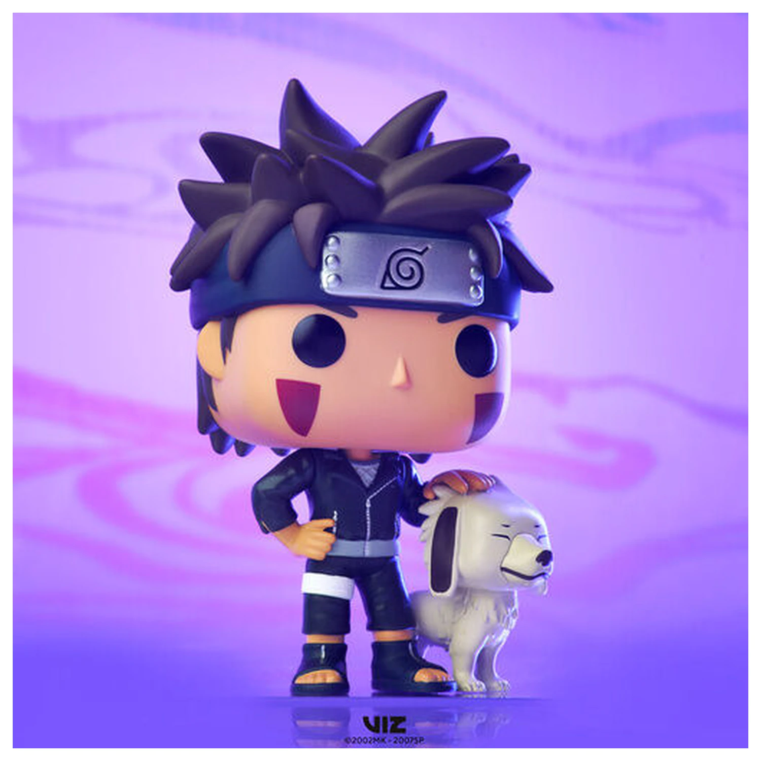 Naruto POP! Animation Vinyl Figure Kiba w/Akamaru 9 cm product photo