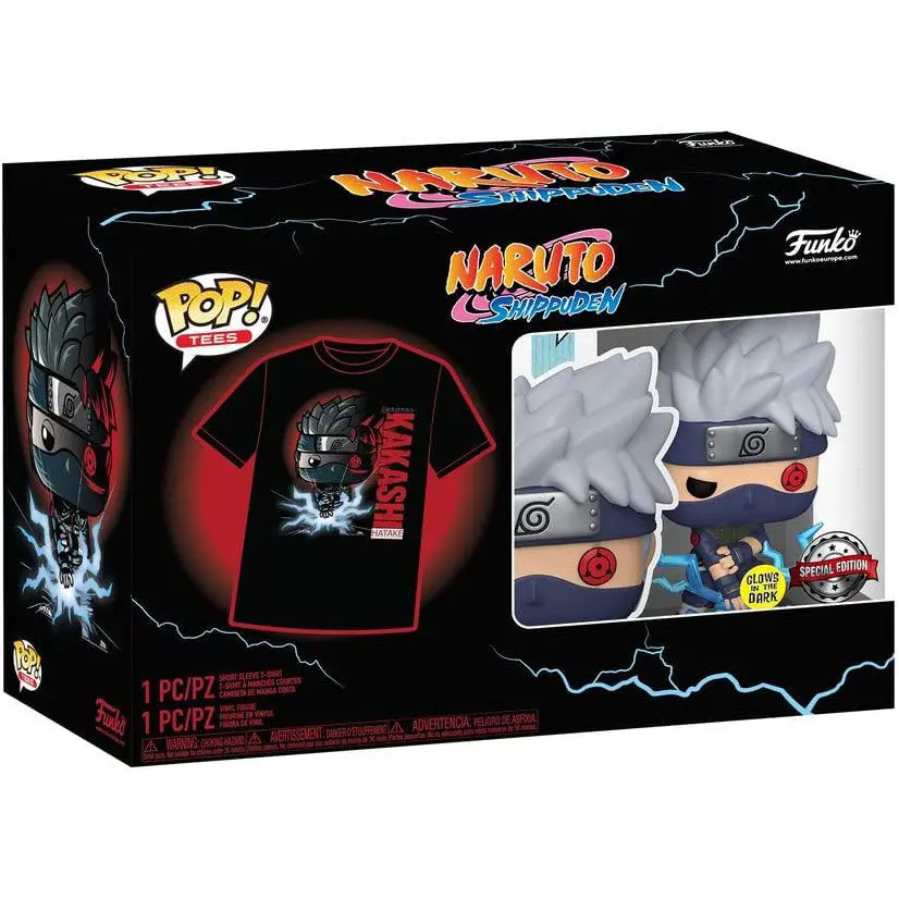 Naruto Funko POP figure &amp; tee box Kakashi product photo