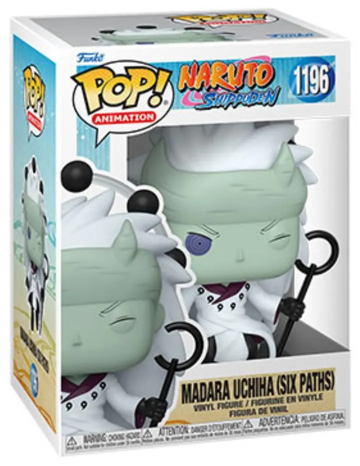 Naruto Pop! Animation Vinyl Figure Sage Madara Uchiha 9 cm termékfotó