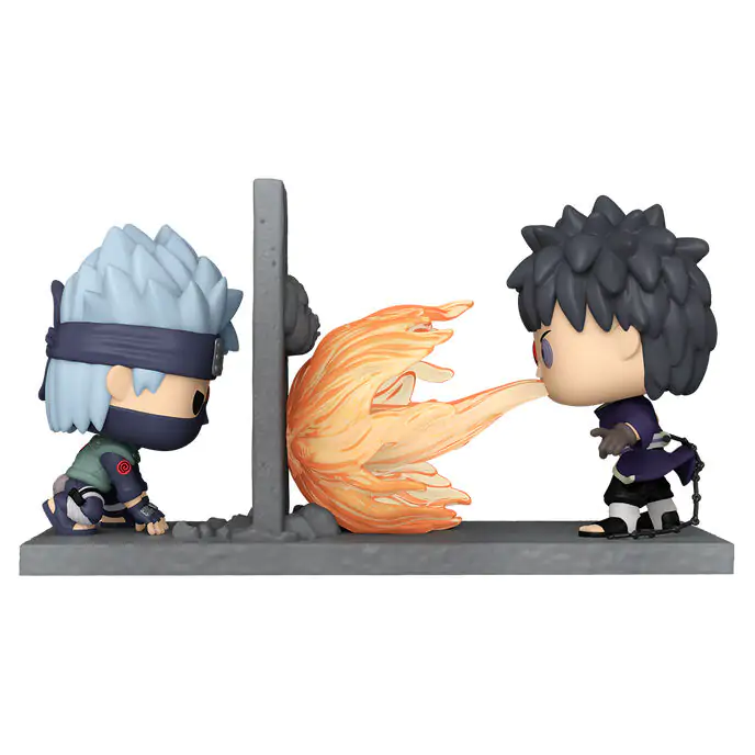 Naruto Funko POP! Moment Vinyl Figures Kakashi Vs Obito 9 cm termékfotó