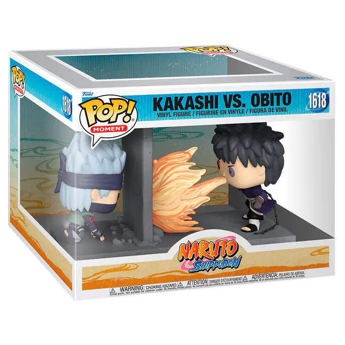 Naruto Funko POP! Moment Vinyl Figures Kakashi Vs Obito 9 cm termékfotó