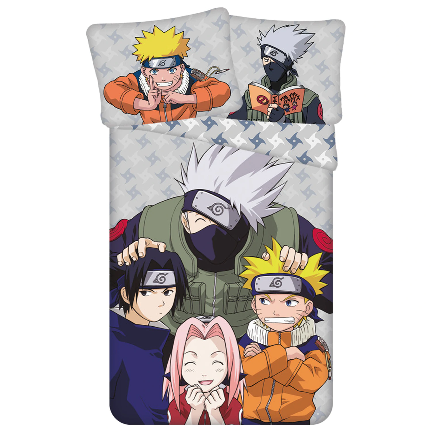 Naruto Grey Duvet Cover product photo