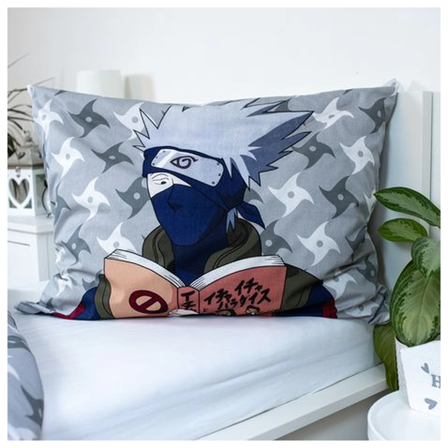 Naruto Grey Duvet Cover product photo