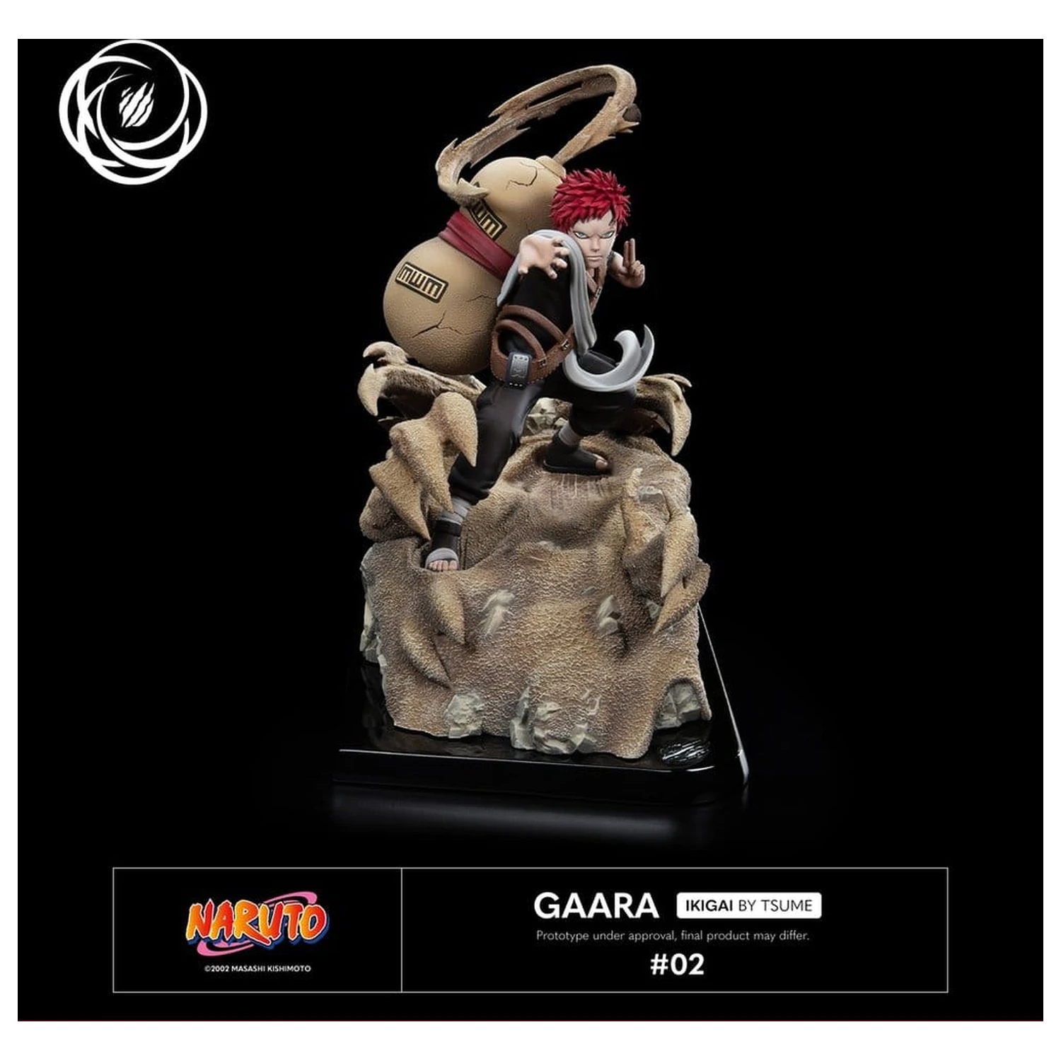 Naruto IKIGAI Figure 1/6 Gaara product photo