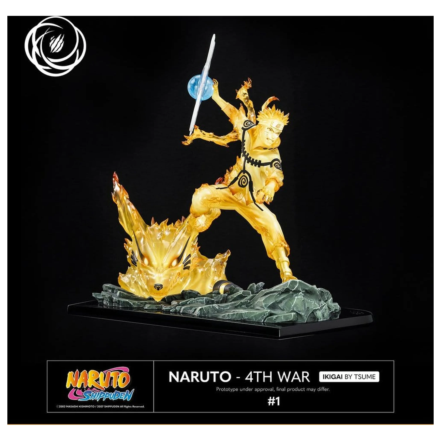 Naruto IKIGAI Figure 1/6 Naruto Fourth Great Ninja War product photo