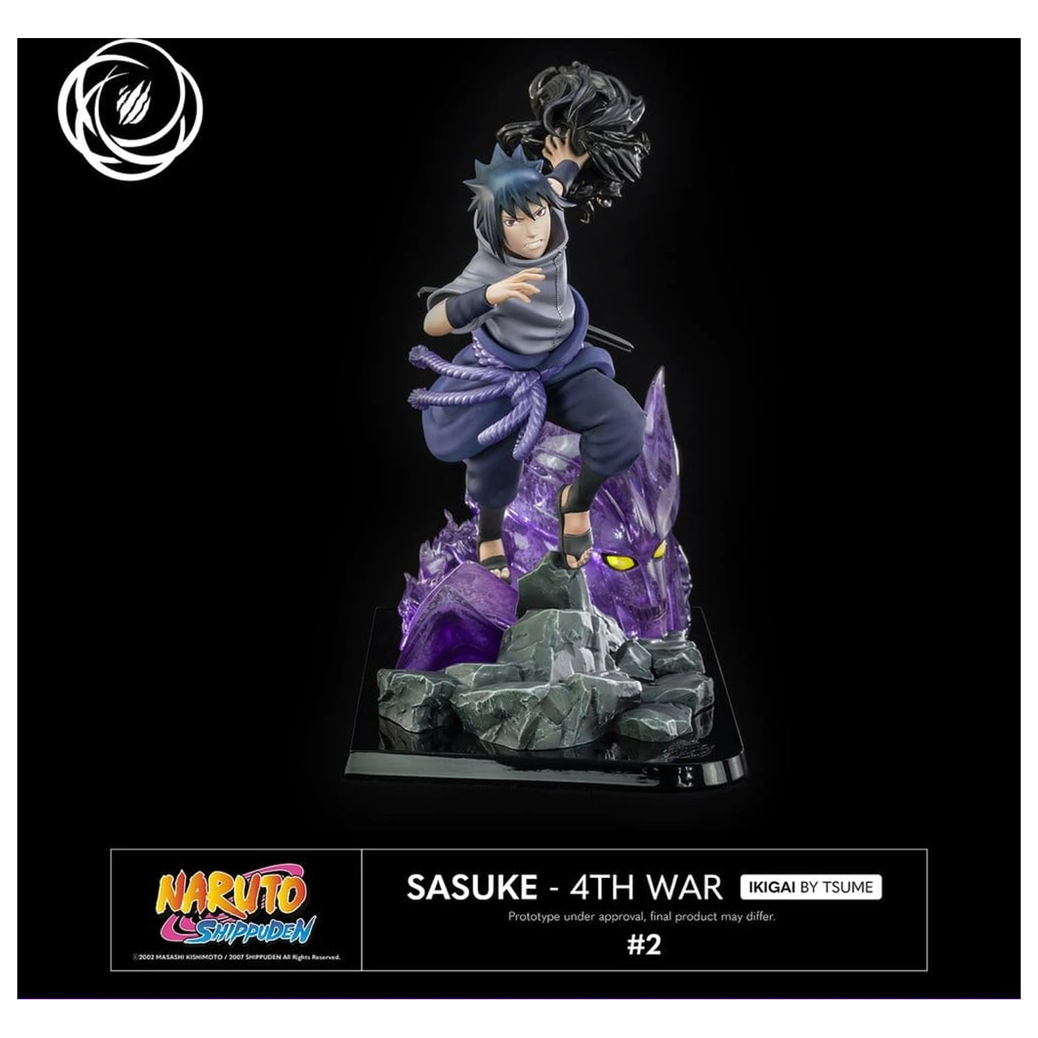 Naruto IKIGAI Figure 1/6 Sasuke Fourth Great Ninja War product photo