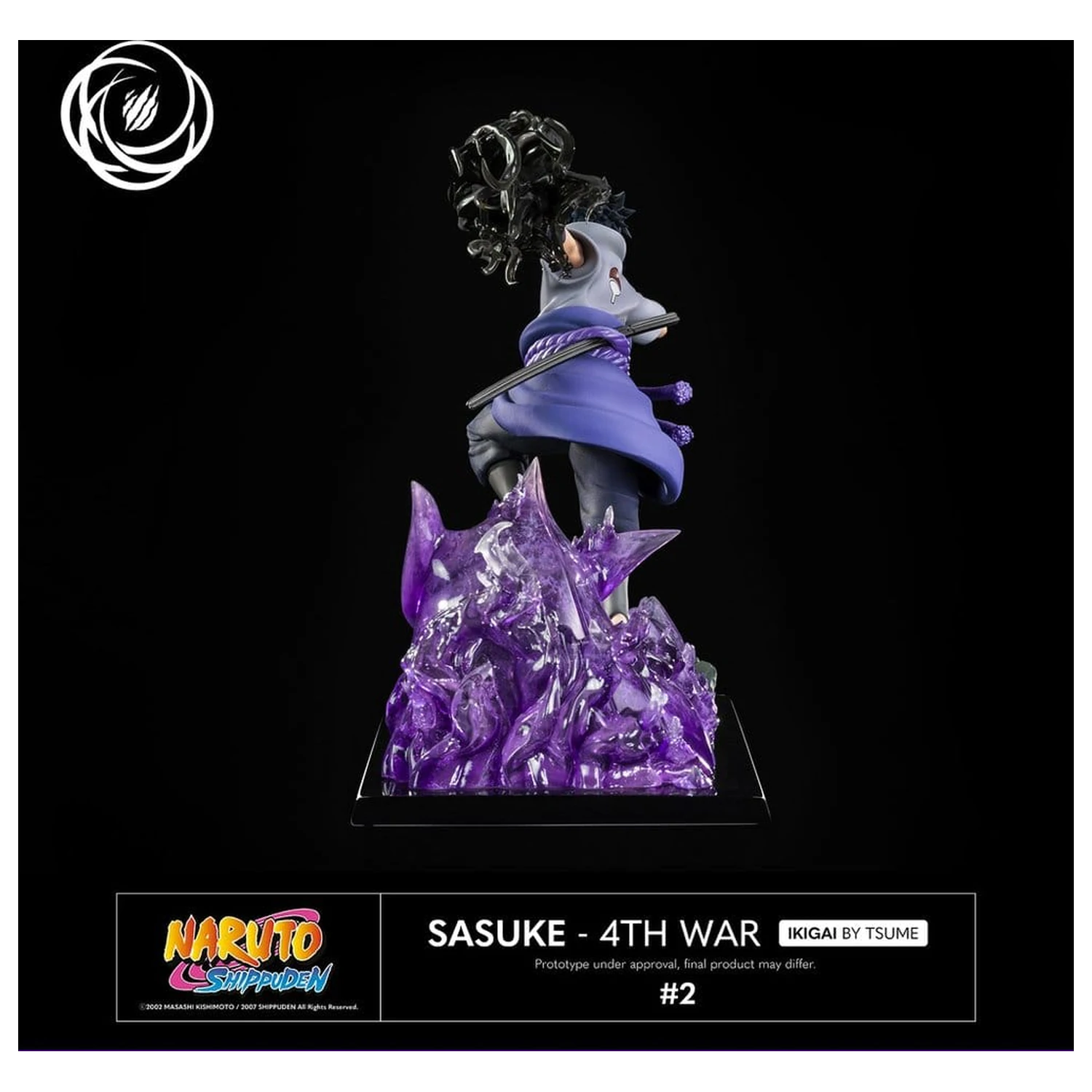 Naruto IKIGAI Figure 1/6 Sasuke Fourth Great Ninja War product photo