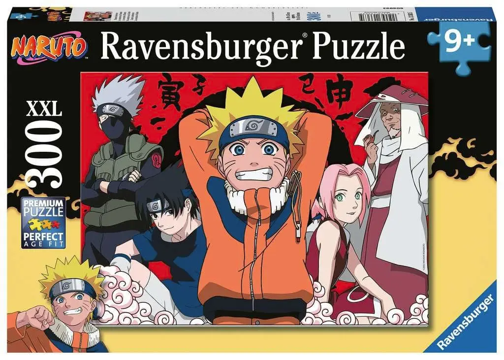 Naruto Children's Jigsaw Puzzle XXL Naruto's Adventures (300 pieces) product photo