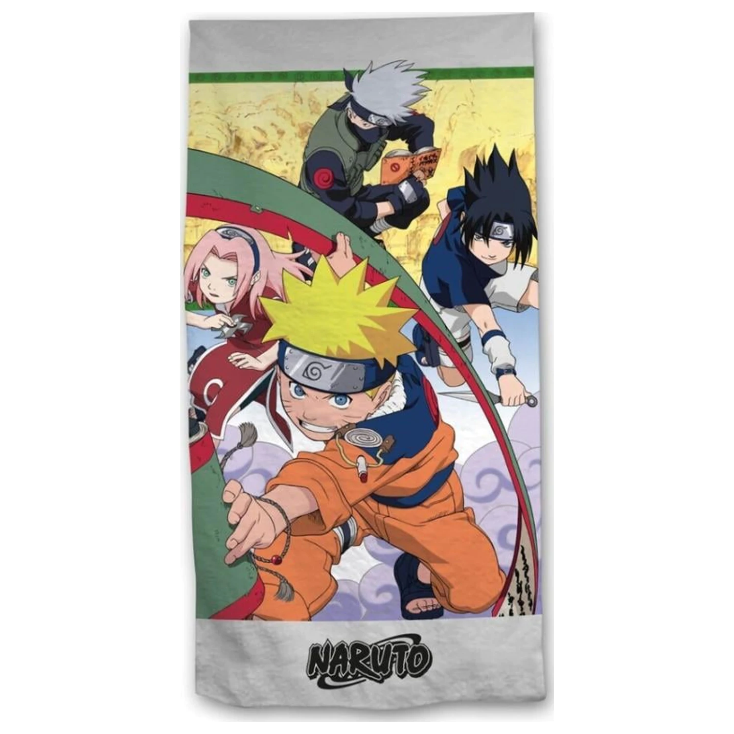 Naruto Naruto, Sasuke, Sakura & Kakashi Beach Towel 90x170cm product photo