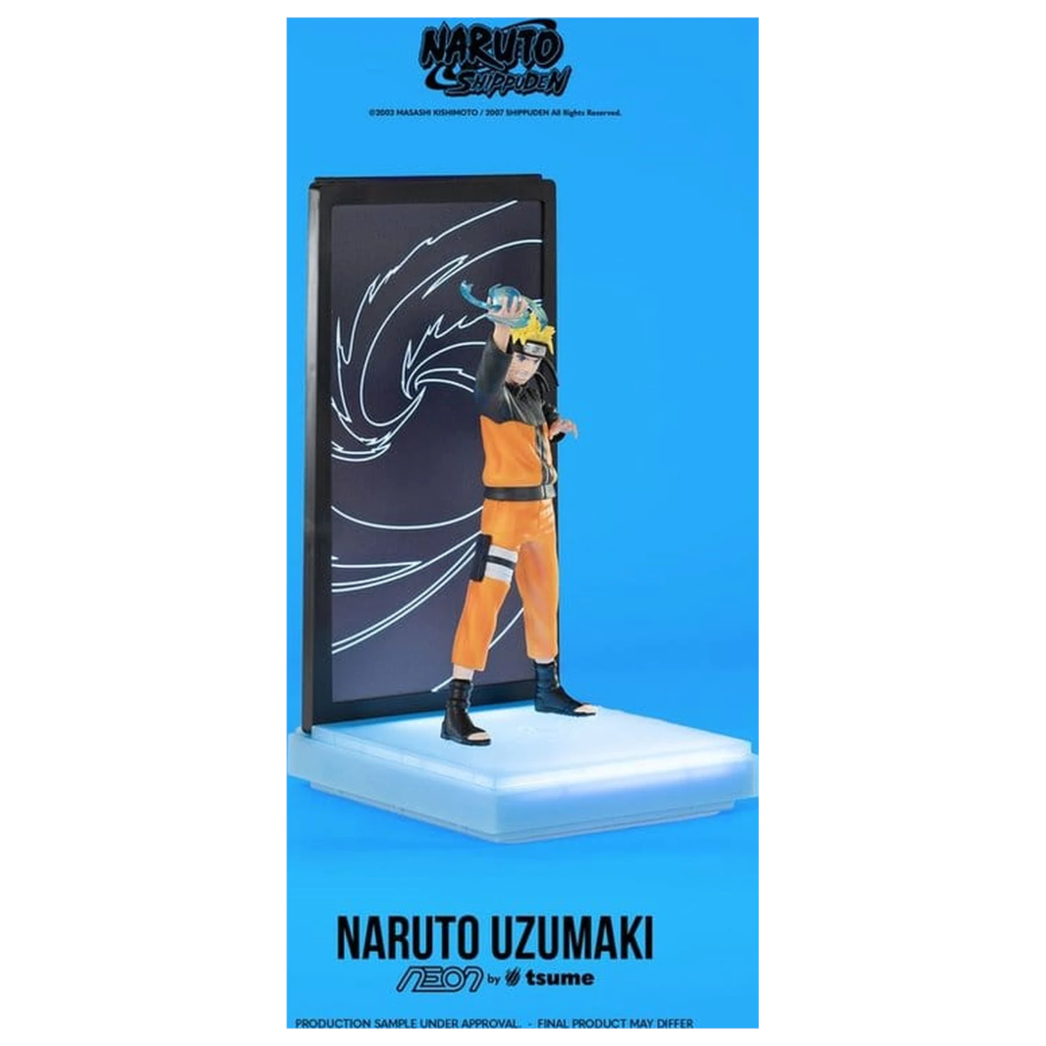 Naruto Neon Figure 1/9 Naruto Uzumaki 25 cm product photo
