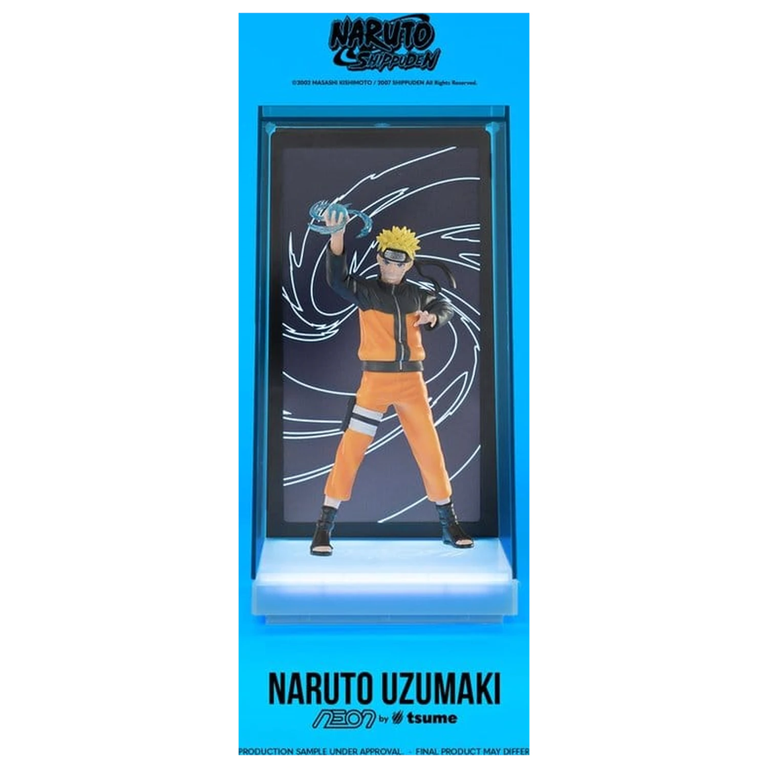 Naruto Neon Figure 1/9 Naruto Uzumaki 25 cm product photo