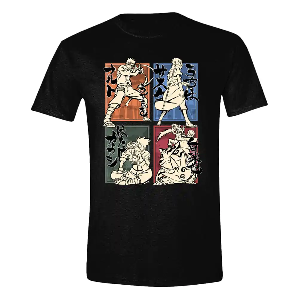 Naruto T-Shirt Character Sketches product photo