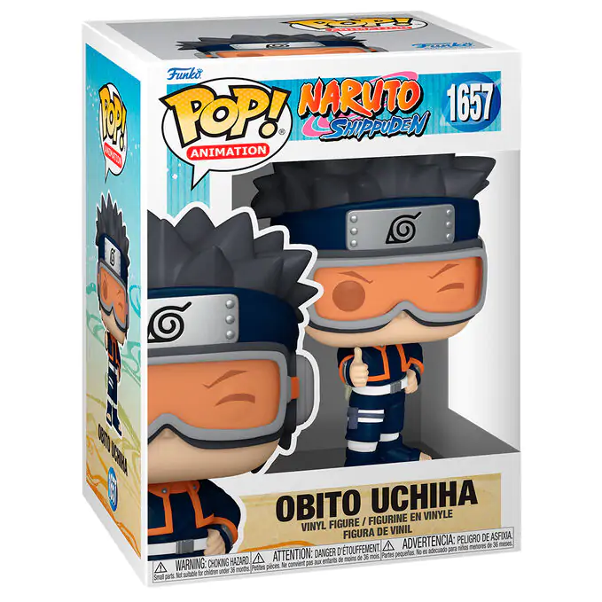 Naruto Pop! Animation Vinyl Figure Obito Uchiha 9 cm product photo