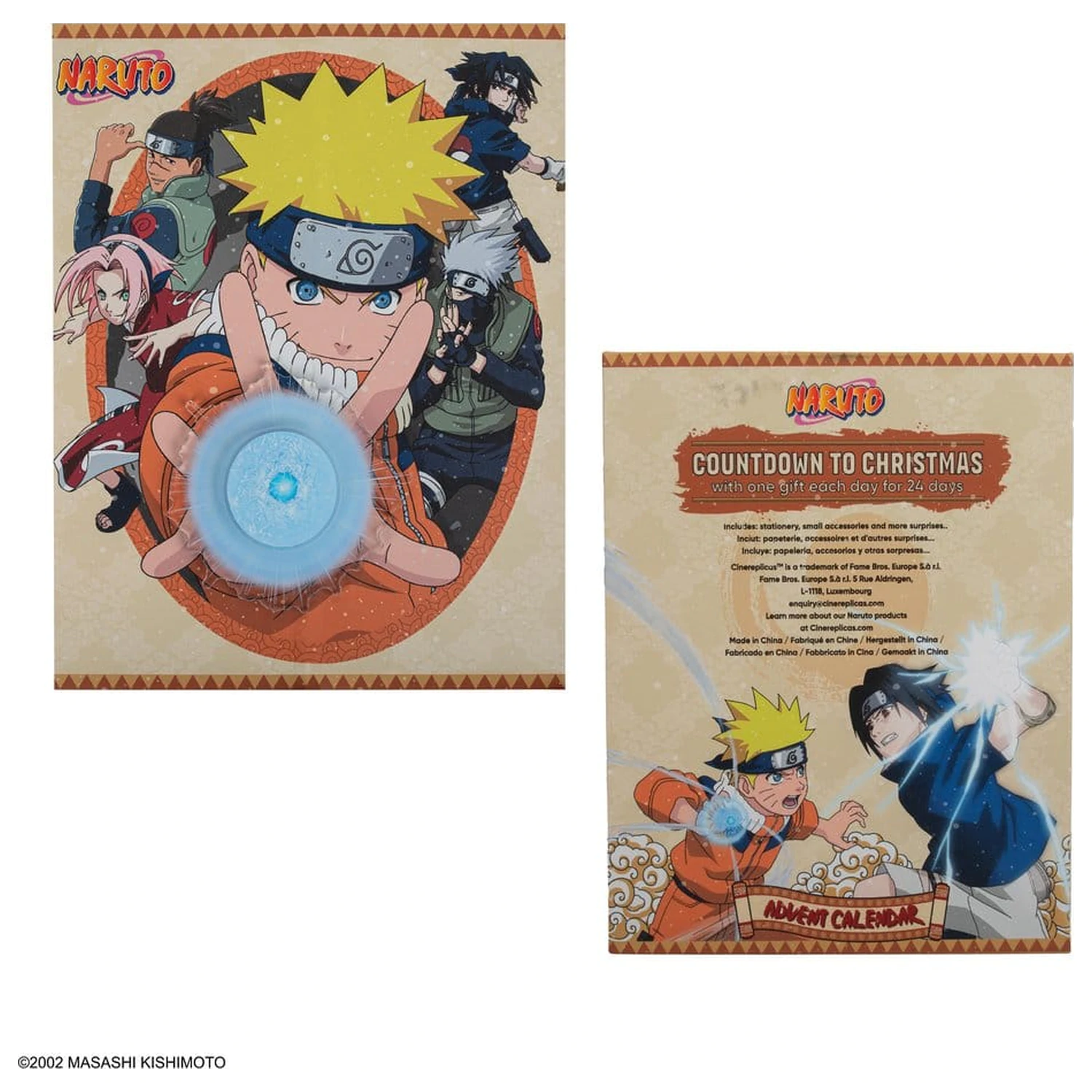 Naruto Advent Calendar Rasengan 2026 product photo