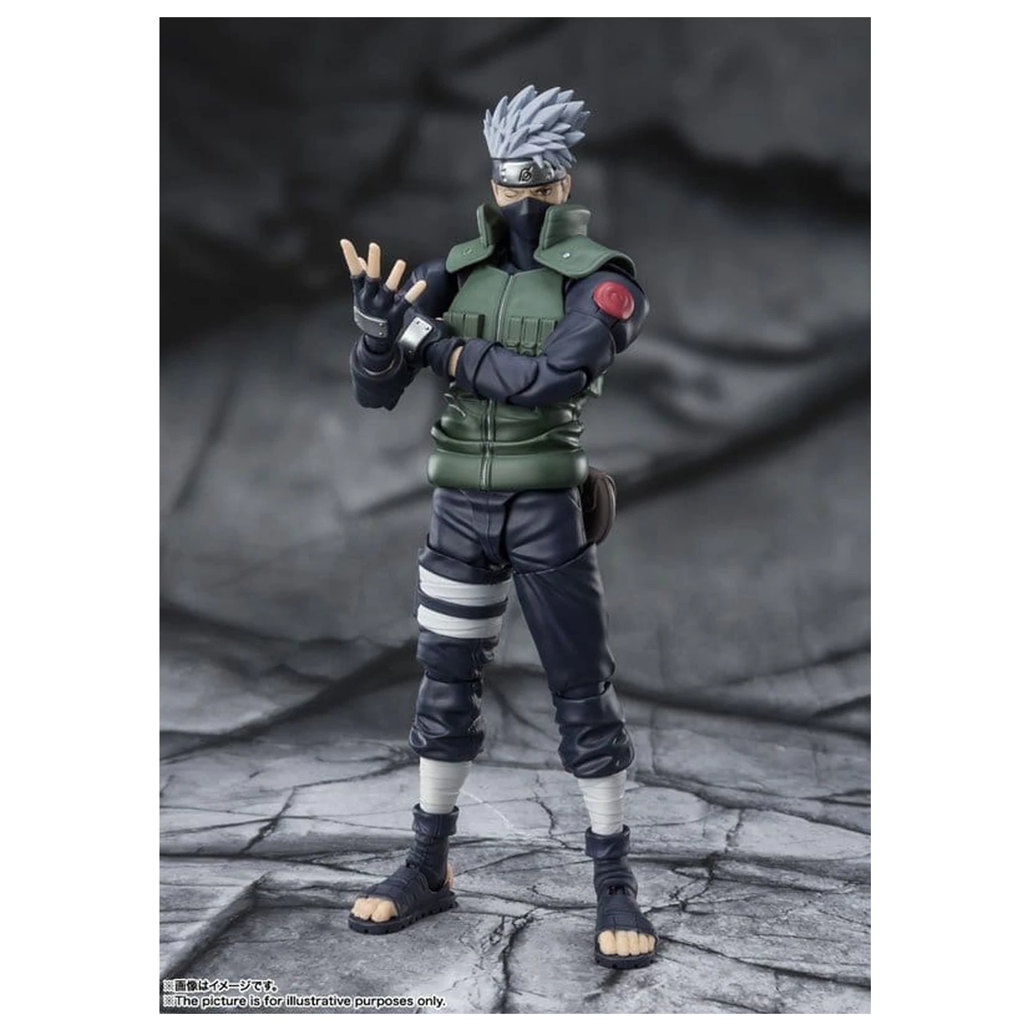 Naruto S.H.Figuarts Action Figure Kakashi Hatake -The famed Sharingan Hero- 16 cm product photo