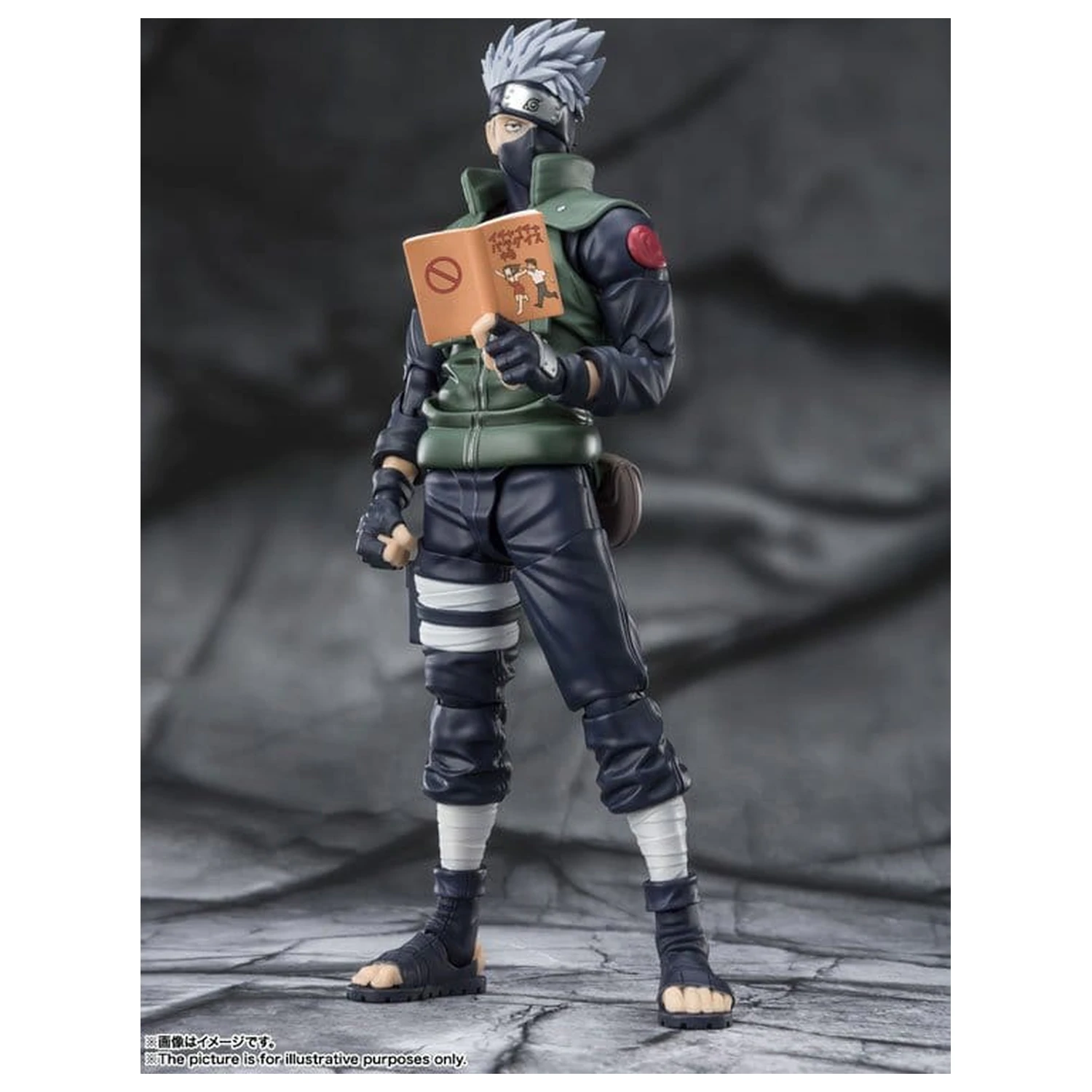 Naruto S.H.Figuarts Action Figure Kakashi Hatake -The famed Sharingan Hero- 16 cm product photo