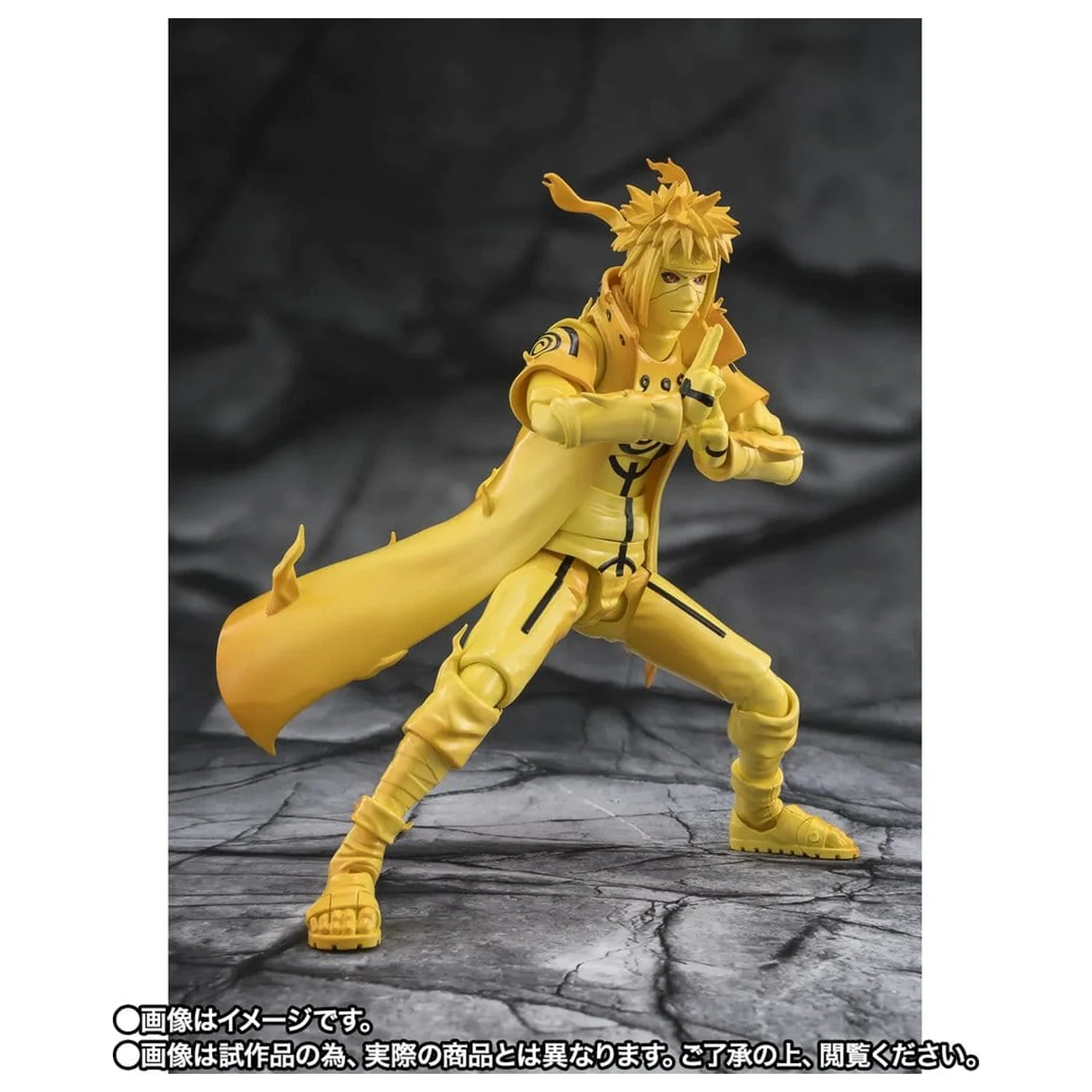 Naruto S.H.Figuarts Action Figure Minato Namikaze (Kurama Link Mode) -Bond of Light That Shatters Darkness- 15 cm product photo