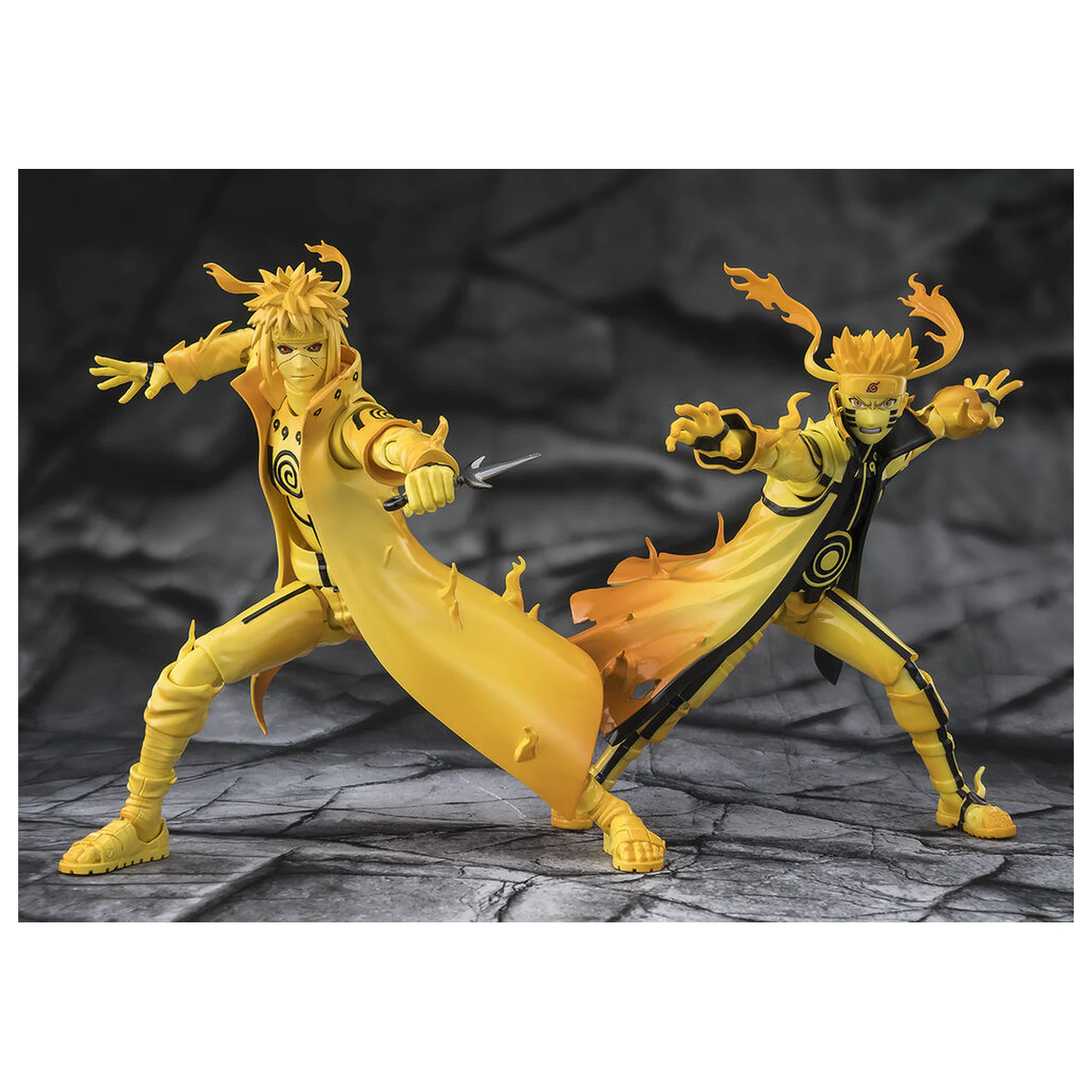 Naruto S.H.Figuarts Action Figure Minato Namikaze (Kurama Link Mode) -Bond of Light That Shatters Darkness- 15 cm product photo