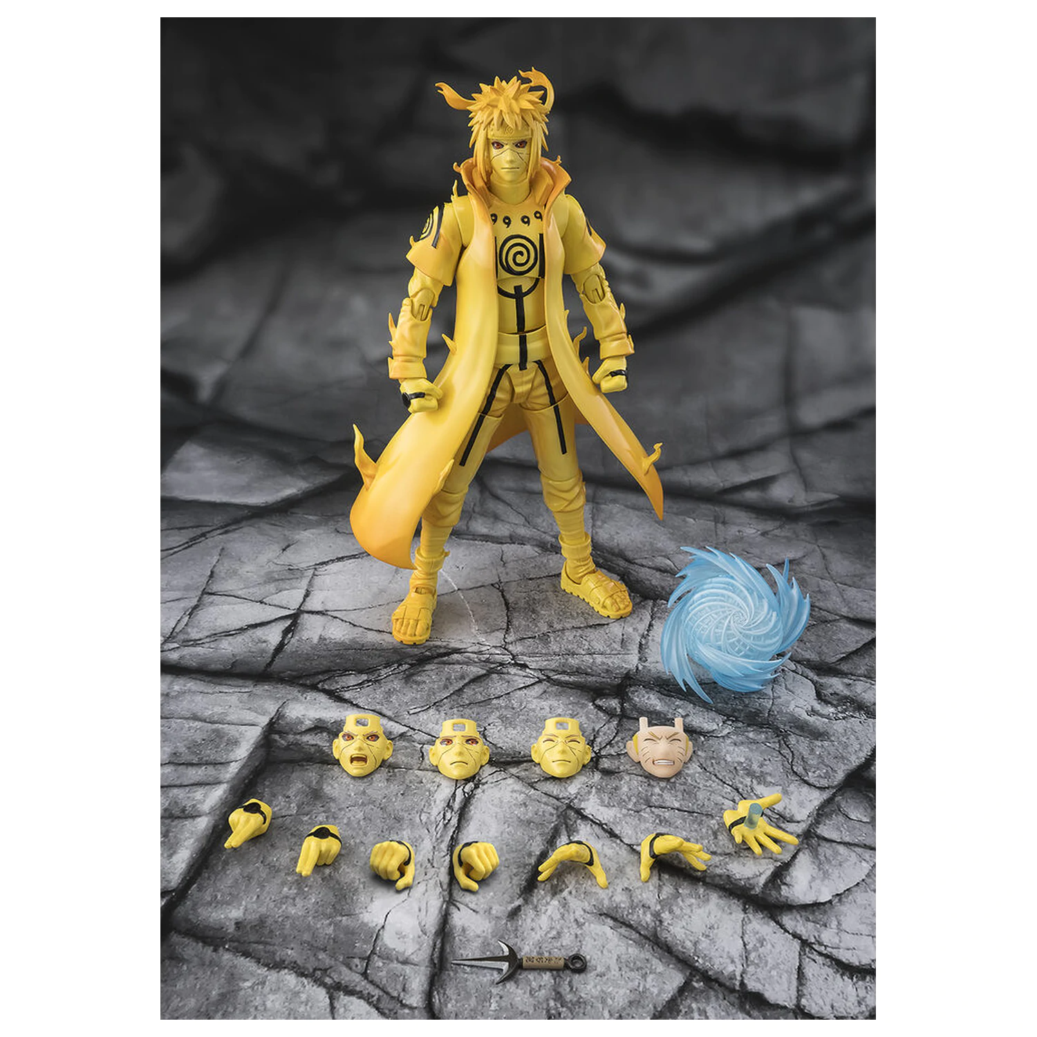 Naruto S.H.Figuarts Action Figure Minato Namikaze (Kurama Link Mode) -Bond of Light That Shatters Darkness- 15 cm product photo