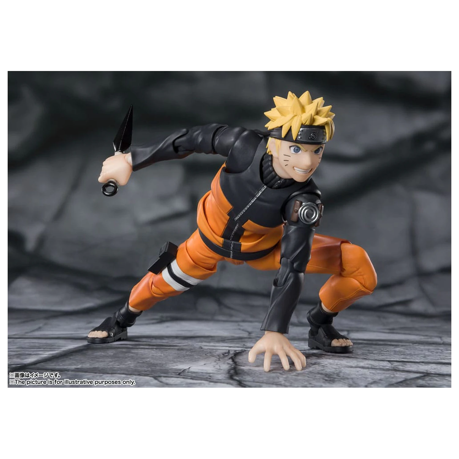 Naruto S.H.Figuarts Action Figure Naruto Uzomaki The Jinchuriki entrusted with Hope 15 cm          product photo