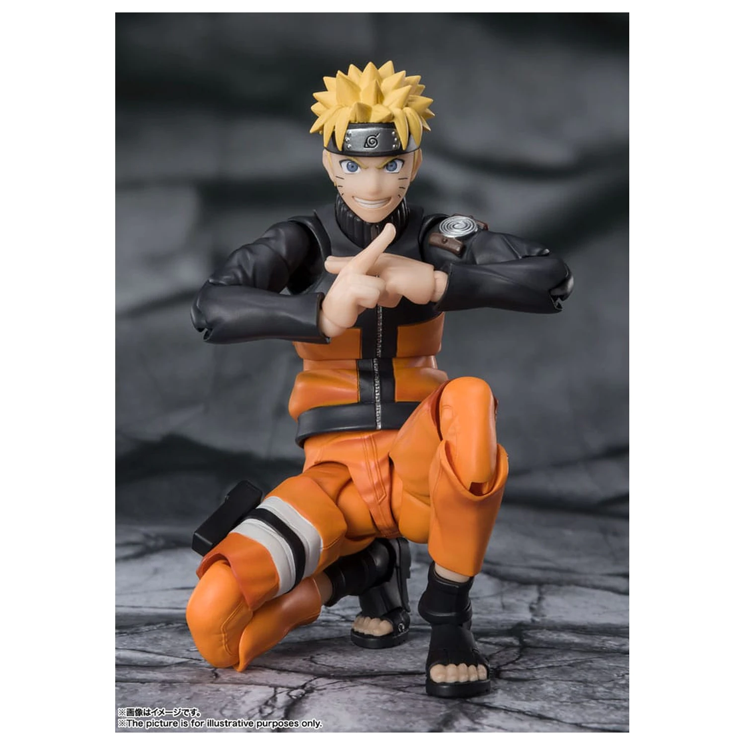Naruto S.H.Figuarts Action Figure Naruto Uzomaki The Jinchuriki entrusted with Hope 15 cm          product photo