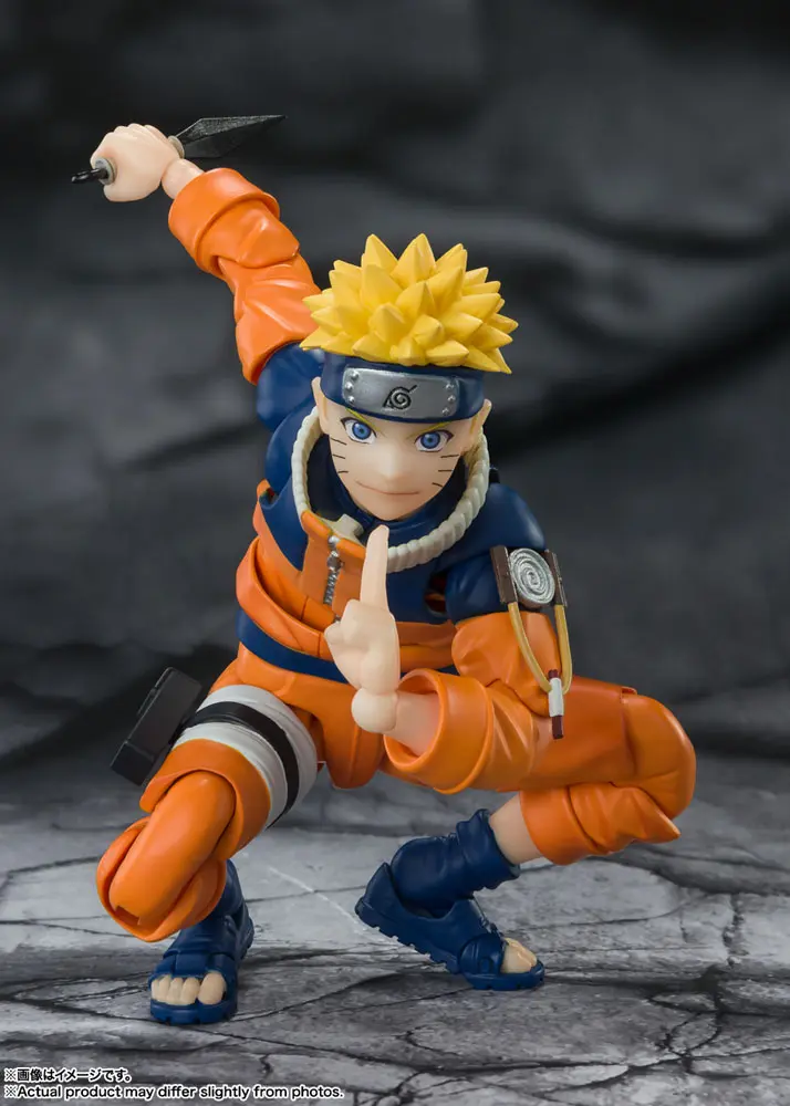 Naruto S.H. Figuarts Action Figure Naruto Uzumaki -The No.1 Most Unpredictable Ninja- 13 cm product photo