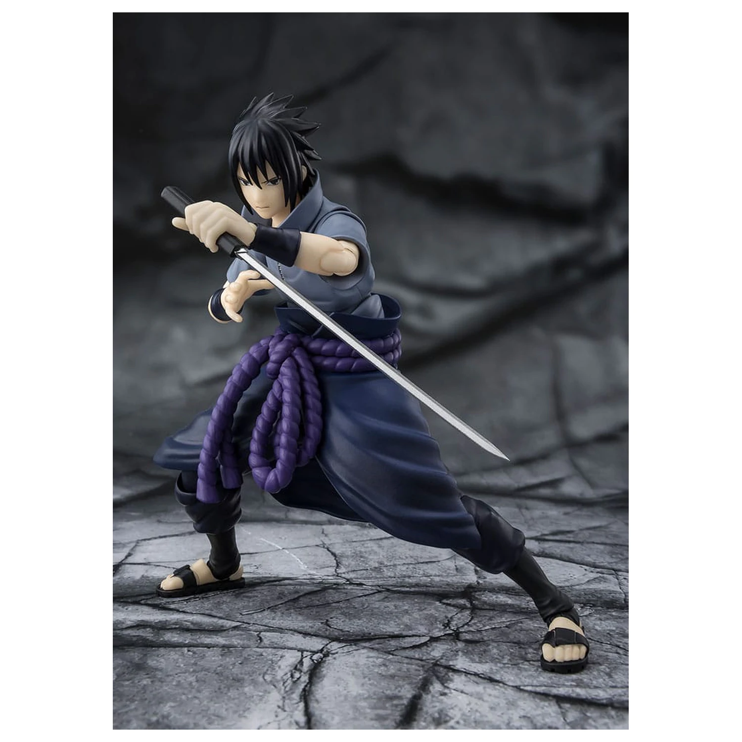 Naruto S.H.Figuarts Action Figure Sasuke Uchiha Solitary Shinobi 15 cm          product photo