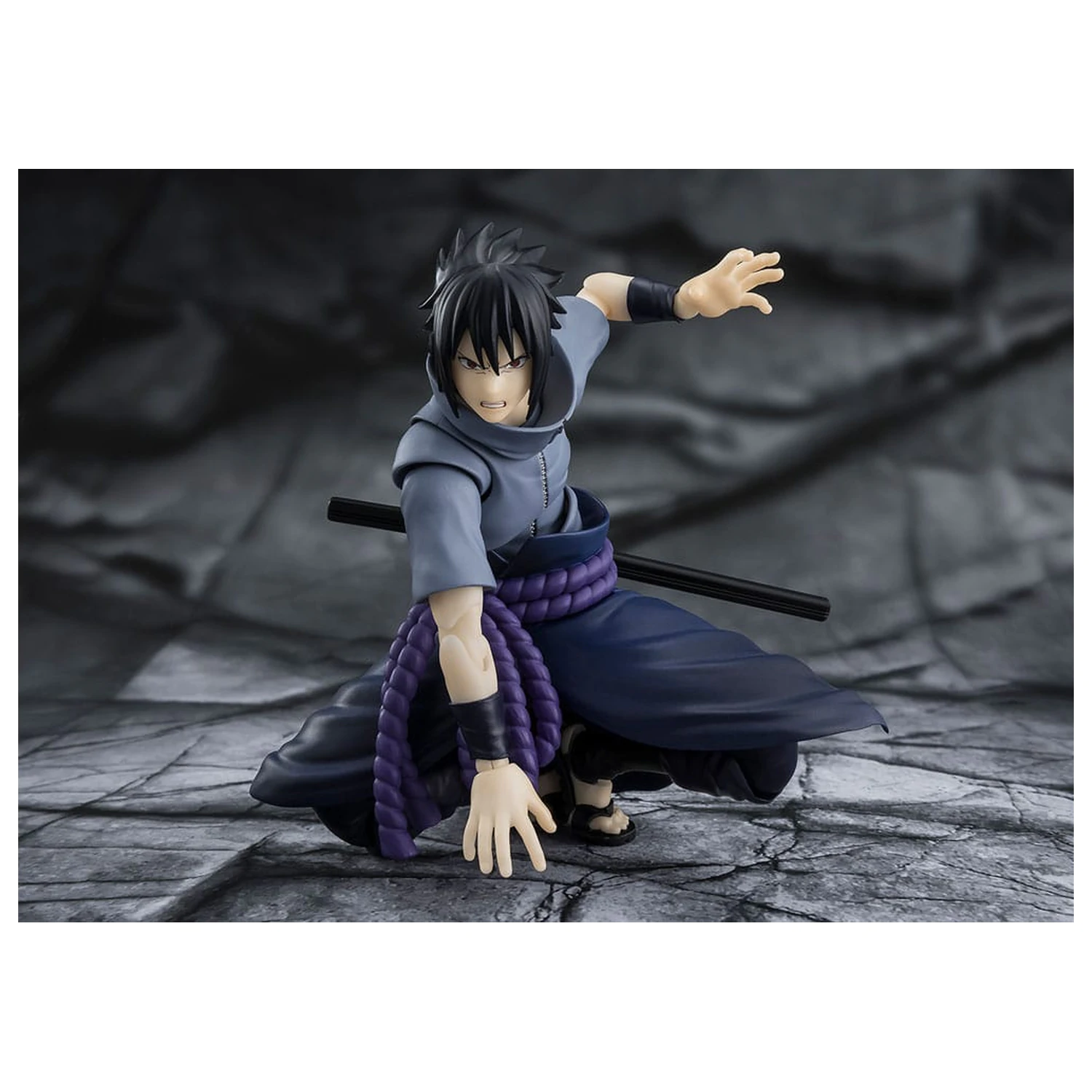 Naruto S.H.Figuarts Action Figure Sasuke Uchiha Solitary Shinobi 15 cm          product photo