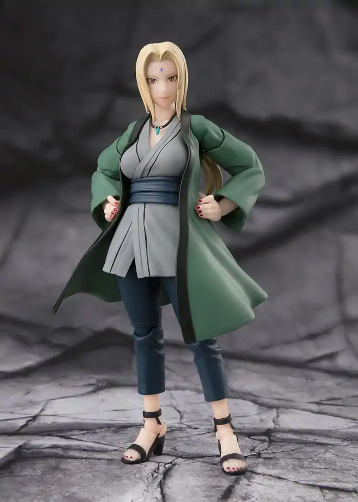 Naruto S.H.Figuarts Action Figure Tsunade The legendary Medical Ninja 14 cm termékfotó