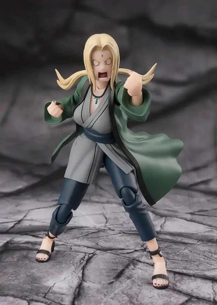 Naruto S.H.Figuarts Action Figure Tsunade The legendary Medical Ninja 14 cm termékfotó