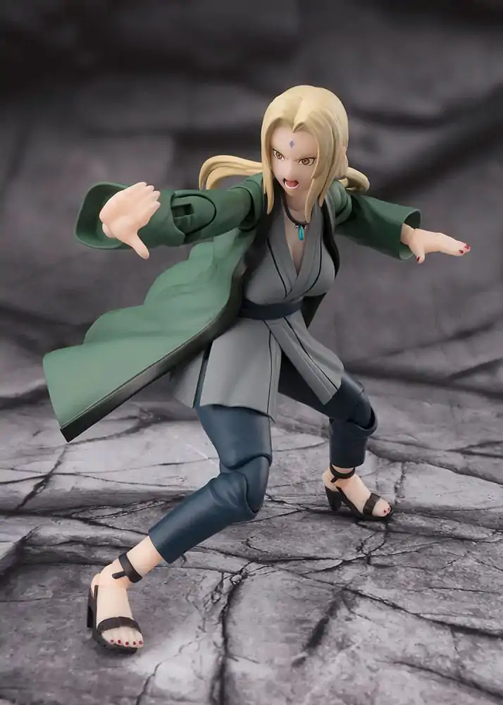 Naruto S.H.Figuarts Action Figure Tsunade The legendary Medical Ninja 14 cm termékfotó