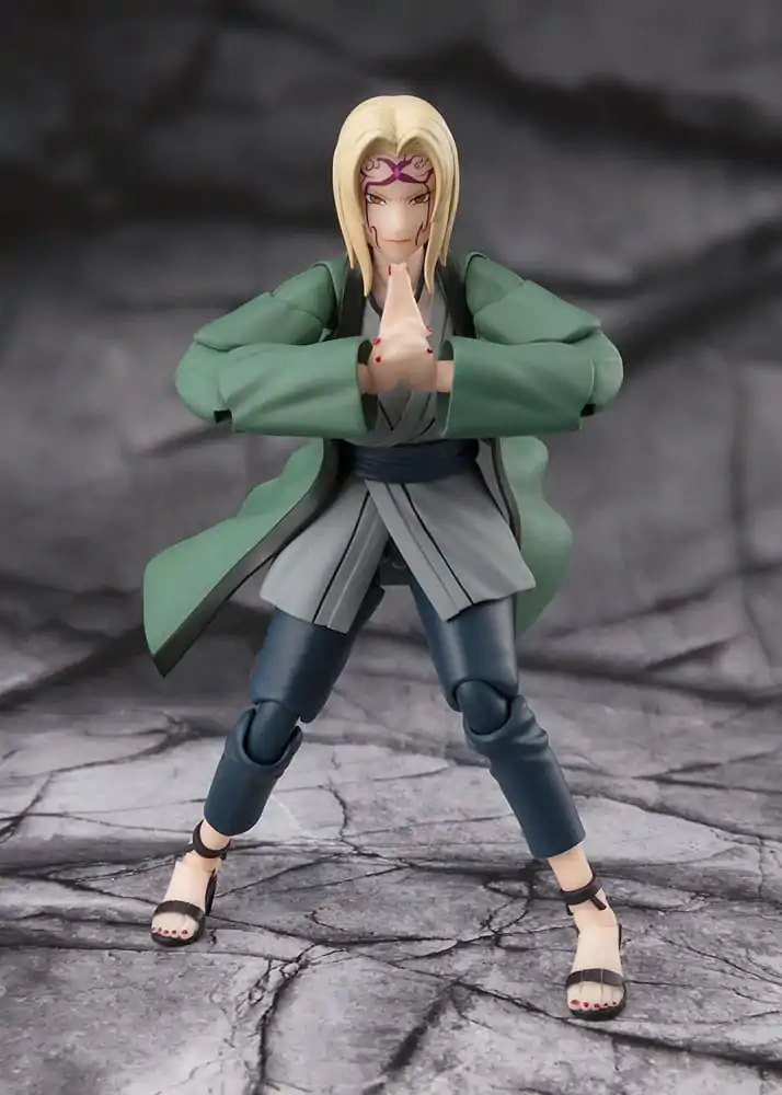 Naruto S.H.Figuarts Action Figure Tsunade The legendary Medical Ninja 14 cm termékfotó