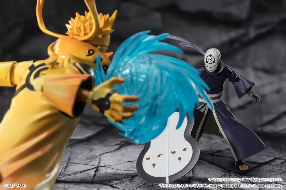 Naruto S.H. Figuarts Action Figure Naruto Uzumaki (Kurama Link Mode) - Courageous Strength That Binds - 15 cm product photo