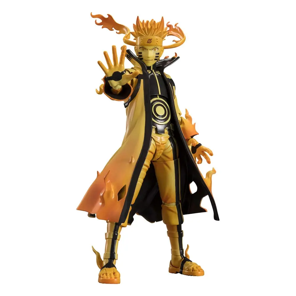 Naruto S.H. Figuarts Action Figure Naruto Uzumaki (Kurama Link Mode) - Courageous Strength That Binds - 15 cm product photo