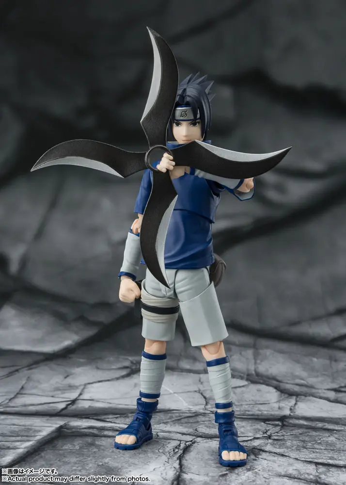 Naruto S.H. Figuarts Action Figure Sasuke Uchiha -Ninja Prodigy of the Uchiha Clan Bloodline- 13 cm product photo